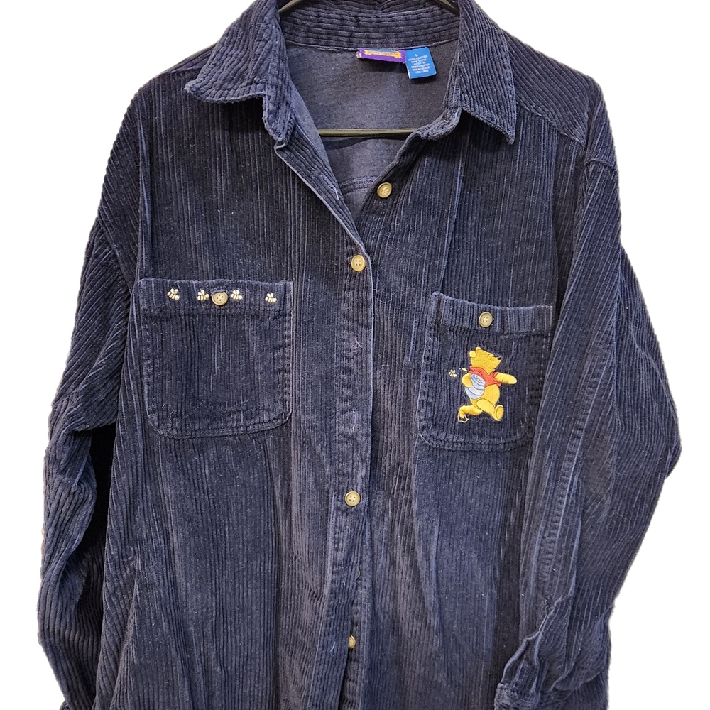 Women's Navy Corduroy Jacket